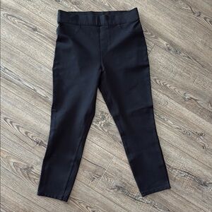 SPANX Black Ankle Cropped Pants